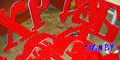 bukvy open led vodar